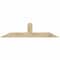 Ekena Millwork Portland Rough Sawn Timber Gable Bracket, Douglas Fir, 72"W x 18"H x 2"D x 6"F, 6/12 Pitch GBW072X18X0206POR00RDF - alternate 1